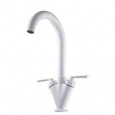 LYTOR Kitchen Sink Faucet Profession Kitchen Sink Mixer Tap Mixer Hot and Cold two handle tap Basin Mixer Tap - B07G5XFBHV